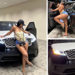 Billionaire Girlfriend Kimberly Buys 40 Million Naira 2020 Range Rover For Her 21st Birthday