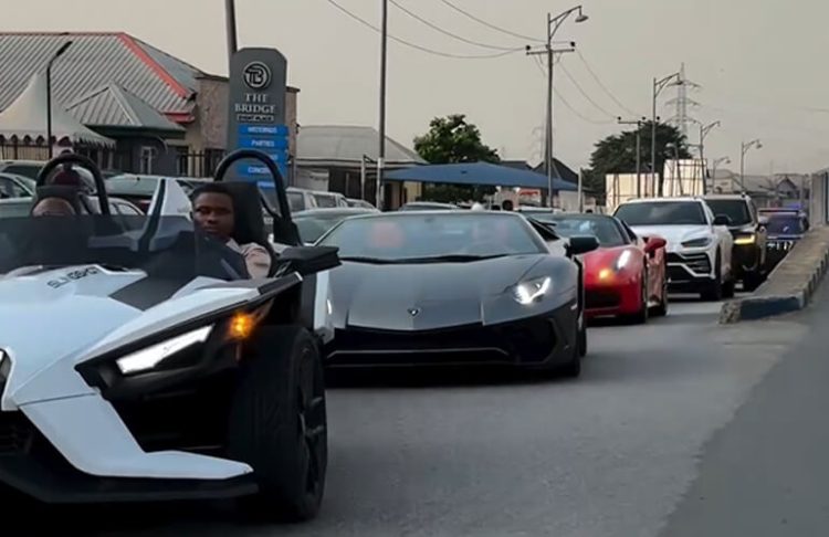 Ola of Lagos Shows Off Super Cars Belonging to Man Like Chico worth billions of naira