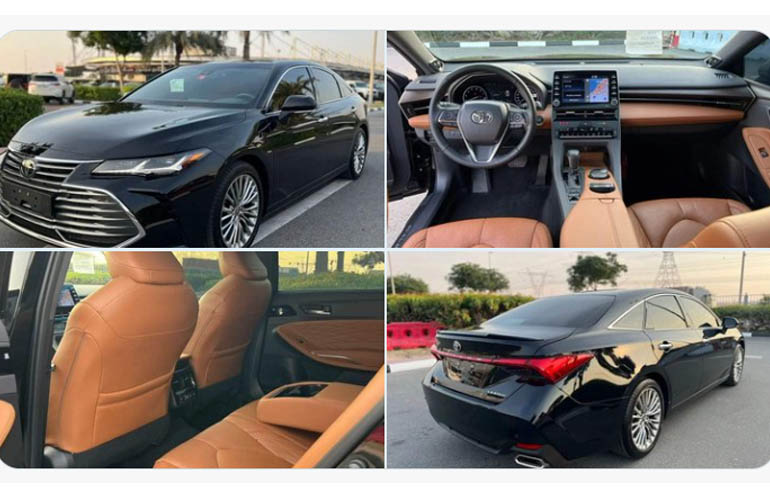 2022 Toyota Avalon First Look and Price in Nigeria