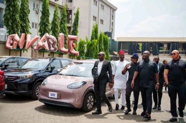 Obi Cubana has officially launched Enviable Transport in Abuja, which offers rides in electric cars